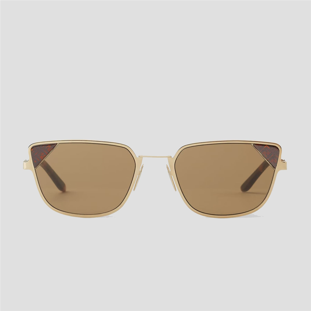 FENDI Signature Cat Eye Gold Kadın Güneş Gözlüğü