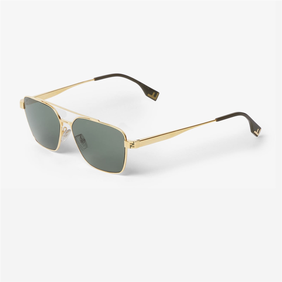 Fendi Sky FE 40211U 32N Gold Kare Erkek Güneş Gözlüğü | Brandeyes Optik