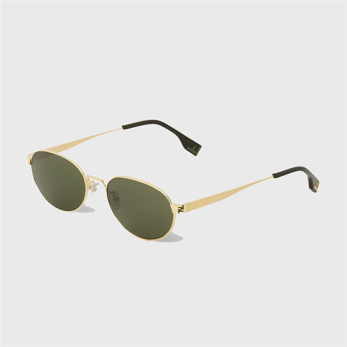 FENDI Sky Oval Gold Erkek Güneş Gözlüğü