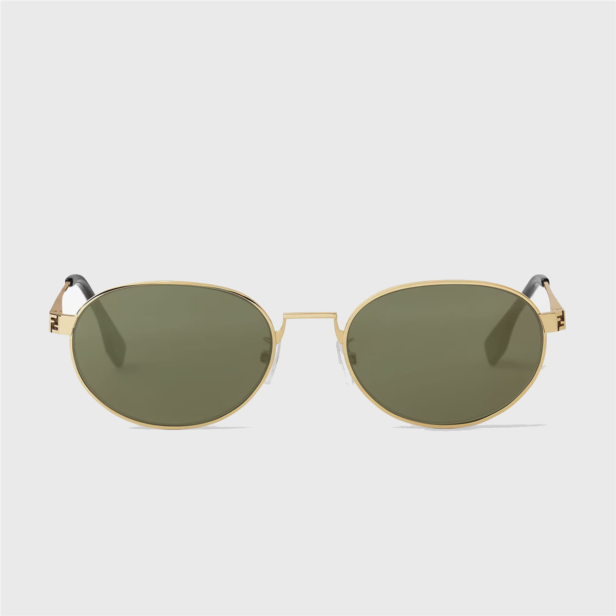 FENDI Sky Oval Gold Erkek Güneş Gözlüğü
