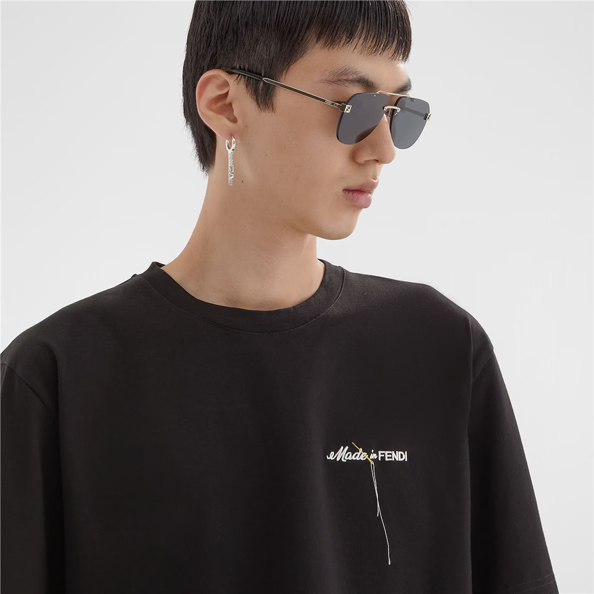 FENDI Sky Pilot Gold Erkek Güneş Gözlüğü