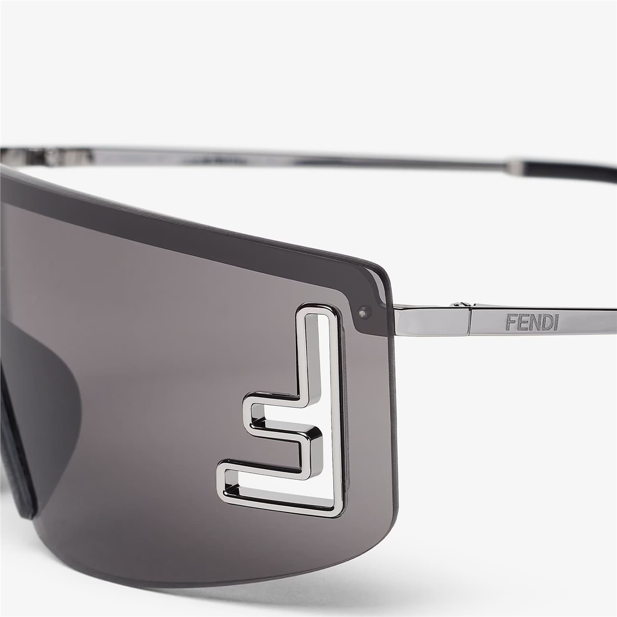 FENDI Sport Maske Silver Erkek Güneş Gözlüğü