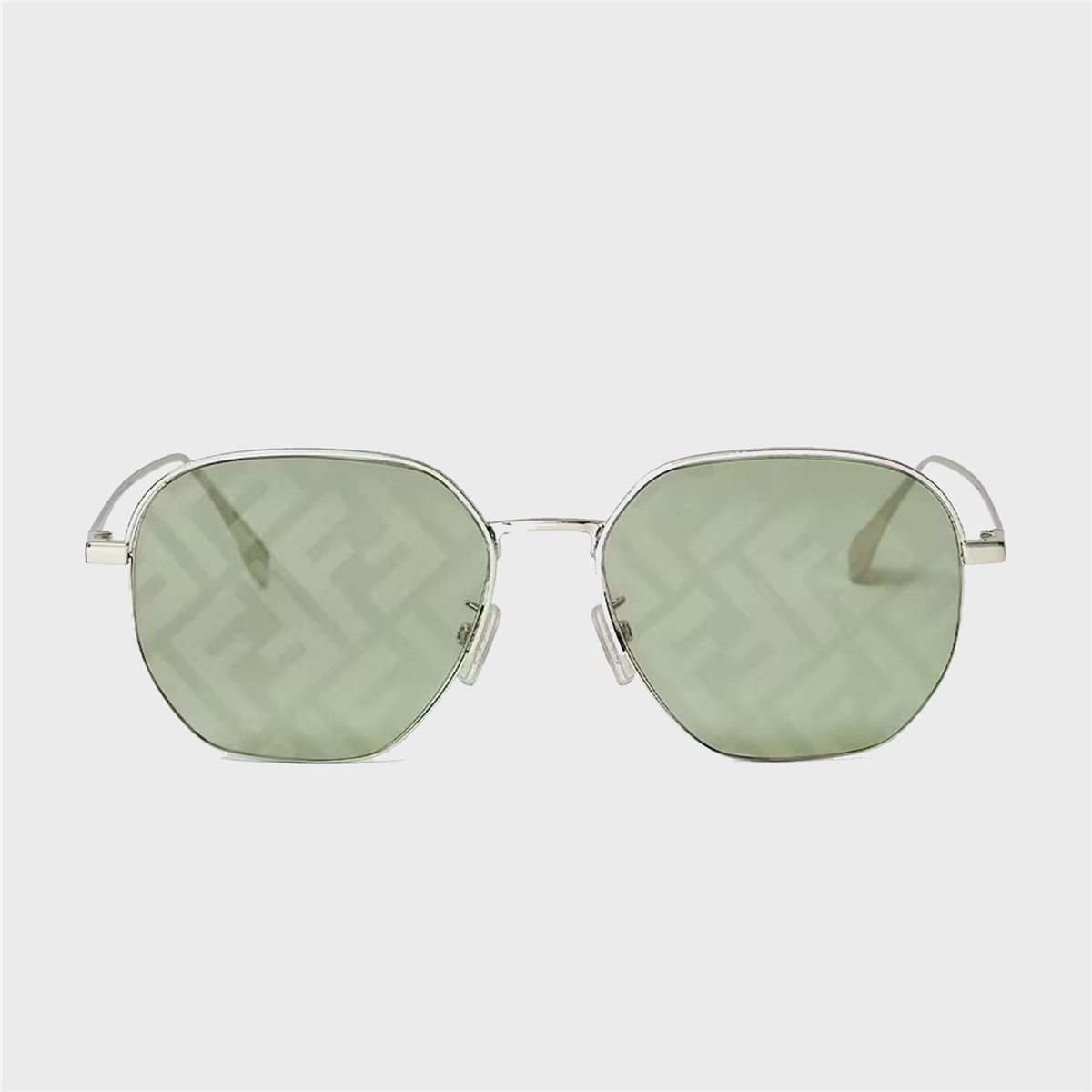 FENDI Travel Geometrik Silver Erkek Güneş Gözlüğü