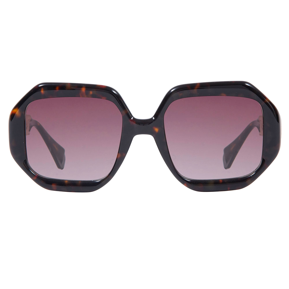 Gigi Studios Capsule Eirene Geometrik Havana Kadın Güneş Gözlüğü | Brandeyes