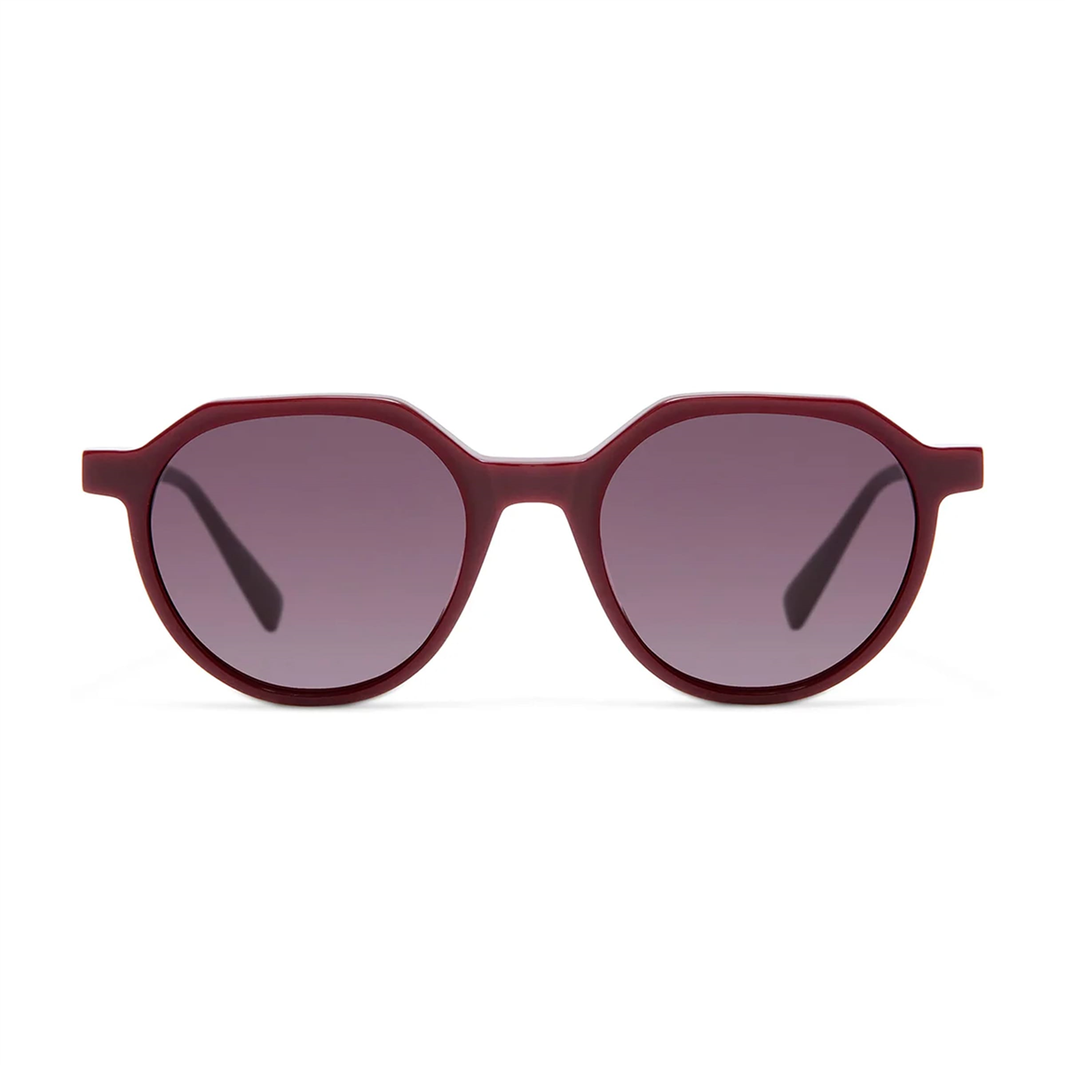 Gigi Studios Siena Oval Bordo Unisex Güneş Gözlüğü | Brandeyes