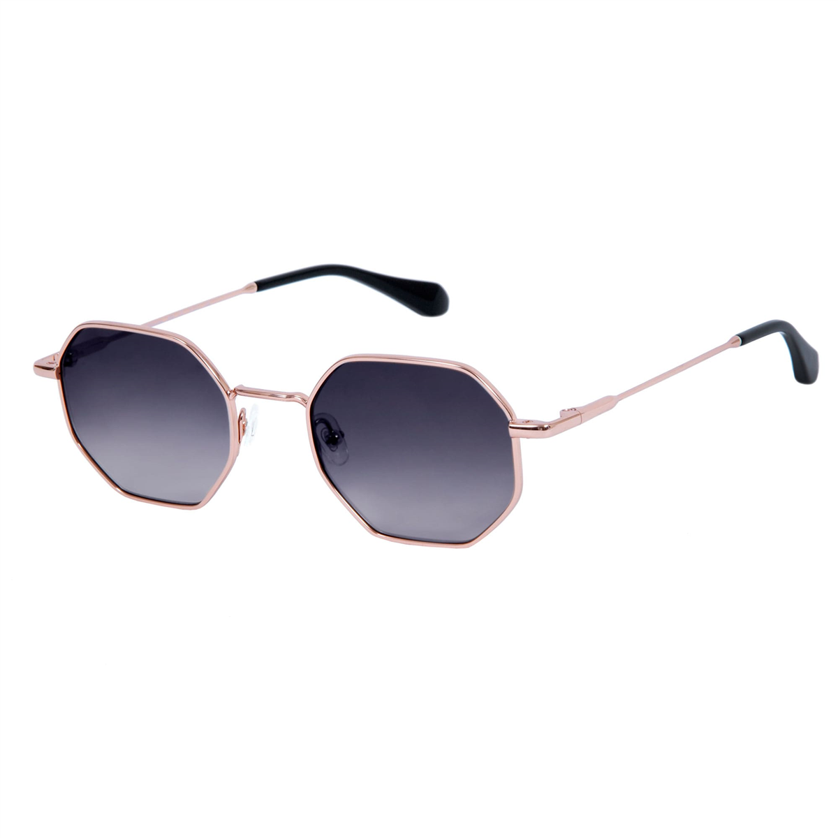 Gigi Studios XS Gladis Geometrik Rose Gold Unisex Güneş Gözlüğü | Brandeyes