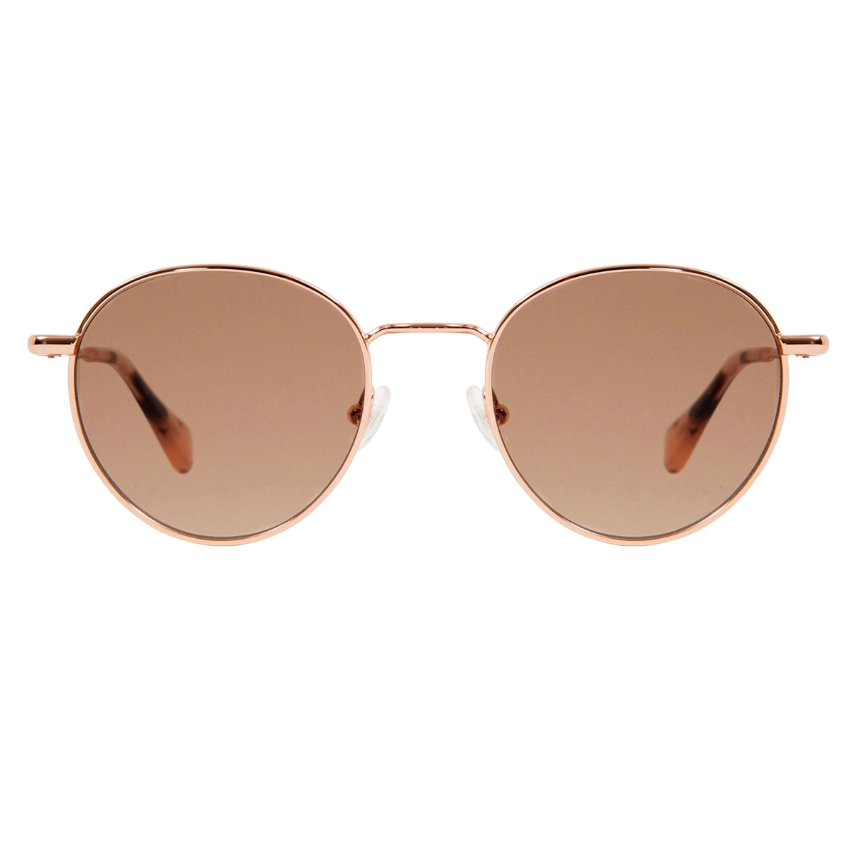 Gigi Studios XS Verona Yuvarlak Rose Gold Unisex Güneş Gözlüğü | Brandeyes