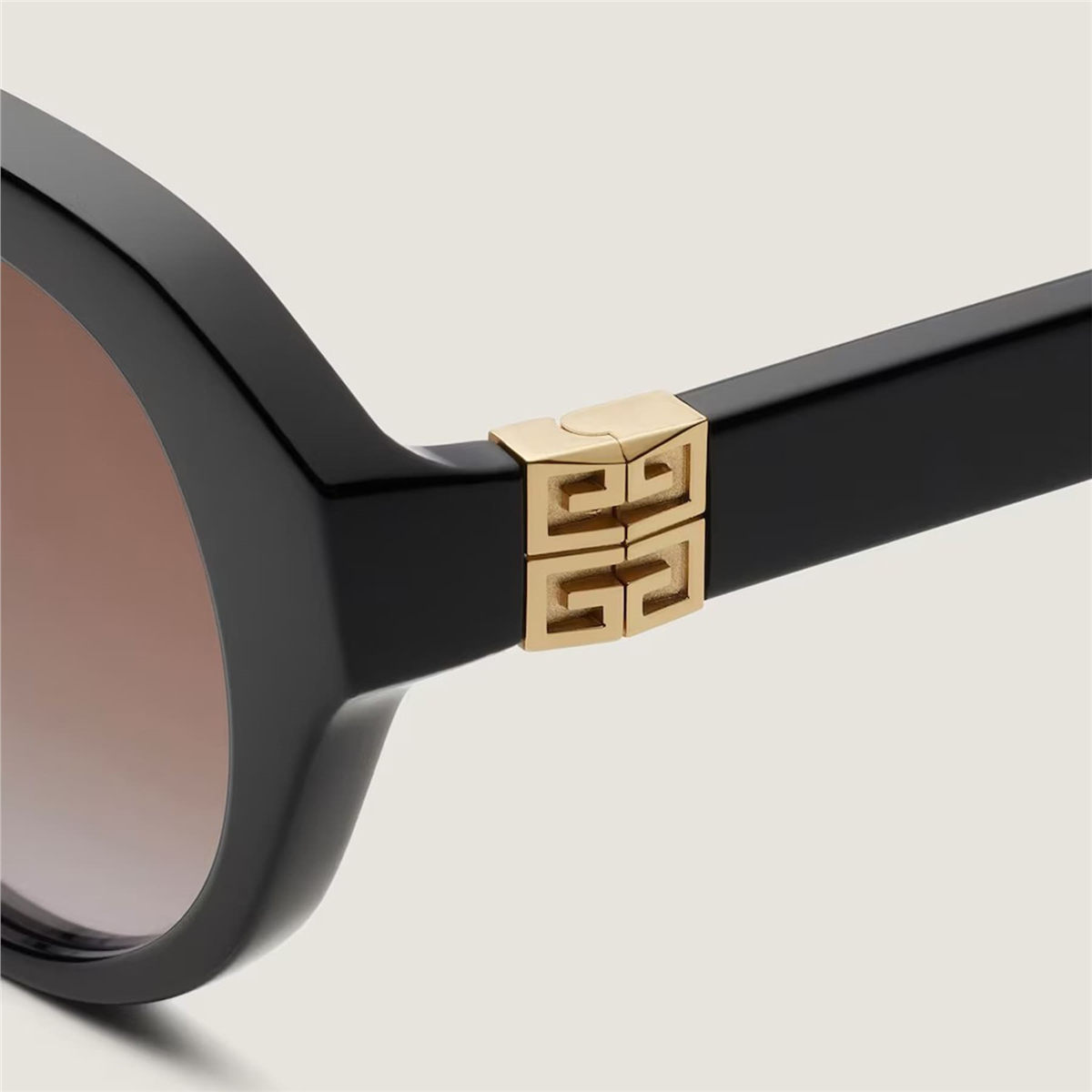 Givenchy 4G Oval Siyah Kadın Güneş Gözlüğü | Brandeyes