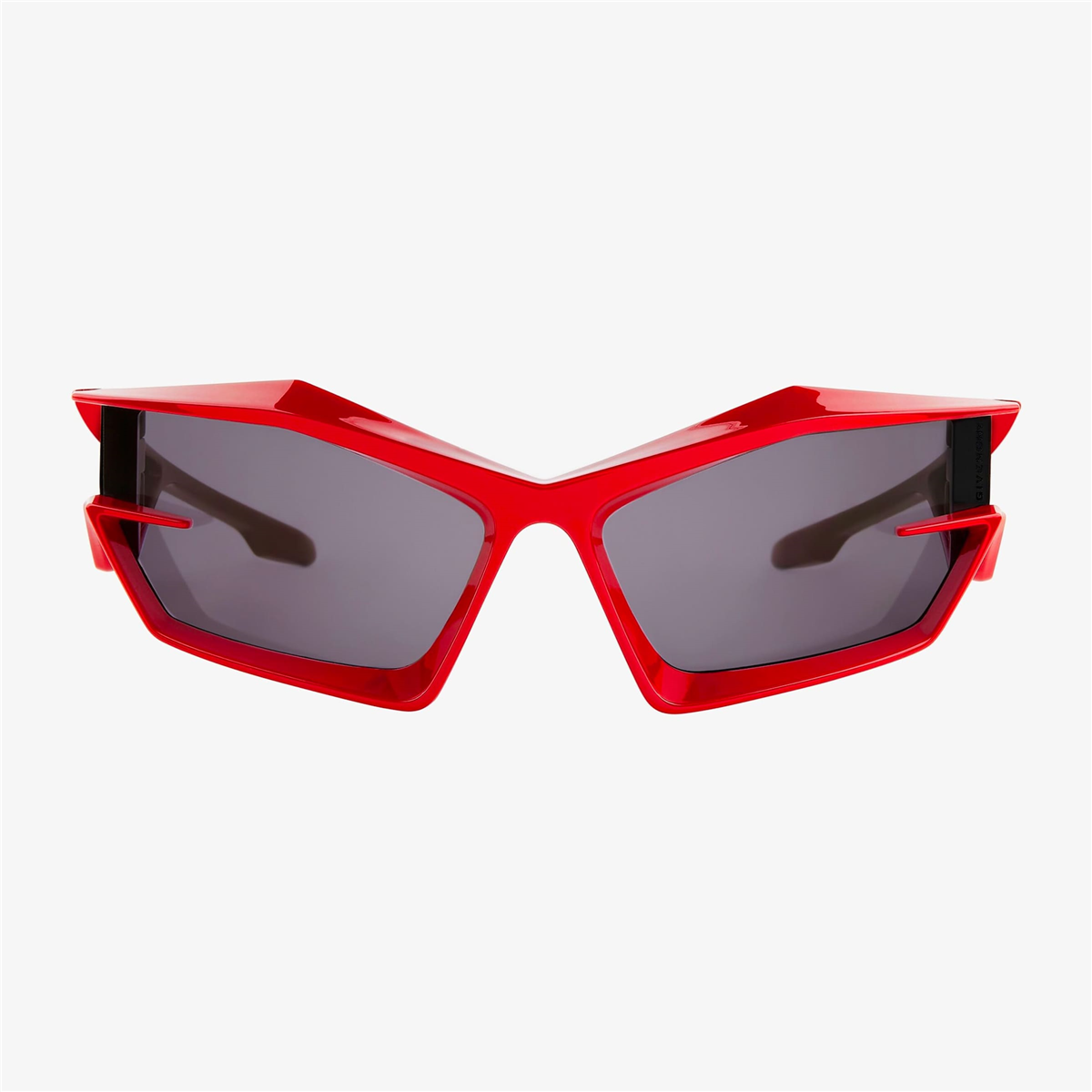 Givenchy Giv Cut Geometrik Kırmızı Unisex Güneş Gözlüğü | Brandeyes