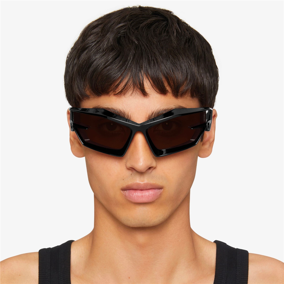 Givenchy Giv Cut Geometrik Siyah Unisex Güneş Gözlüğü | Brandeyes