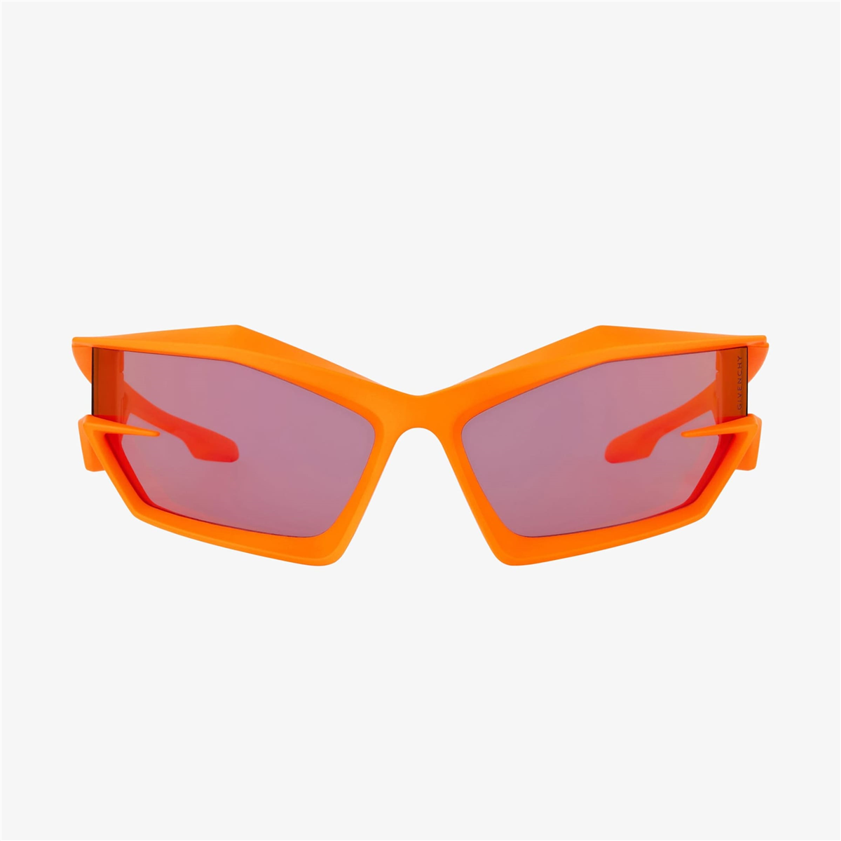 Givenchy Giv Cut Geometrik Turuncu Unisex Güneş Gözlüğü | Brandeyes