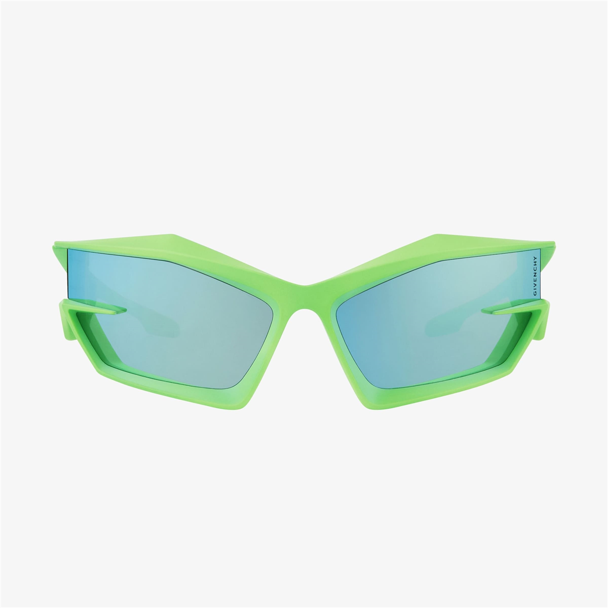 Givenchy Giv Cut Geometrik Yeşil Unisex Güneş Gözlüğü | Brandeyes