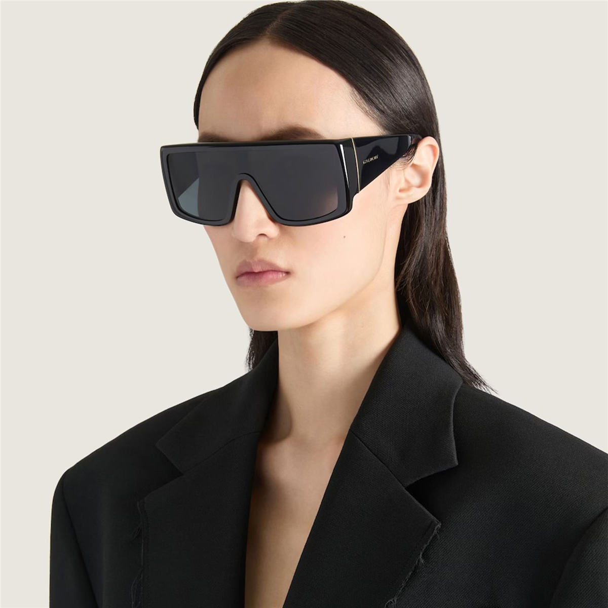 Givenchy Square Maske Siyah Kadın Güneş Gözlüğü | Brandeyes