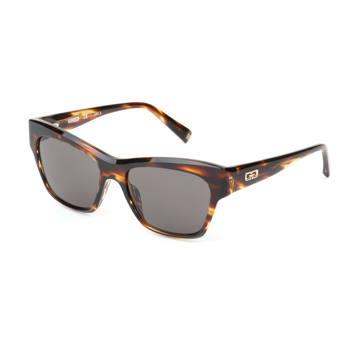 Hermossa Elise HM 1648 C2 Havana Cat Eye Kadın Güneş Gözlüğü | Brandeyes