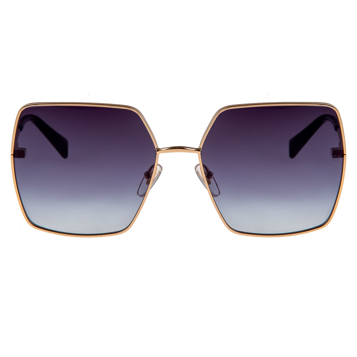 Hermossa HM 1560 C1 Gold Geometrik Kadın Güneş Gözlüğü | Brandeyes