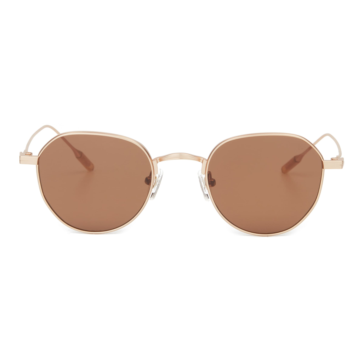 Hermossa HM 1604 C3 Gold Yuvarlak Unisex Güneş Gözlüğü | Brandeyes