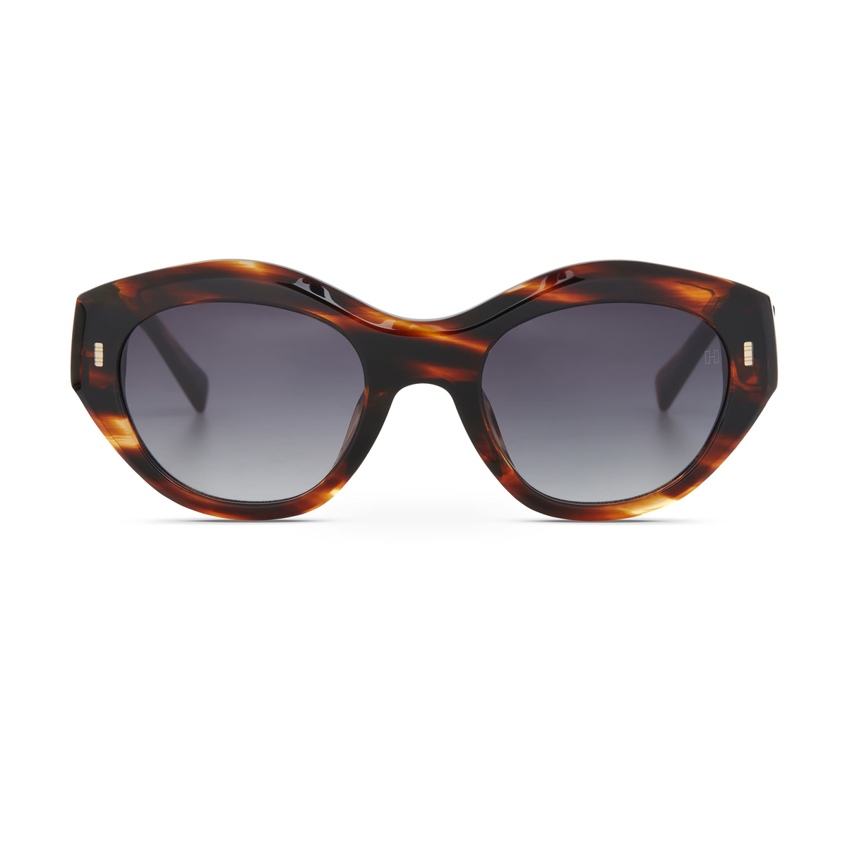 Hermossa HM 1653 C2 Havana Cat Eye Kadın Güneş Gözlüğü | Brandeyes