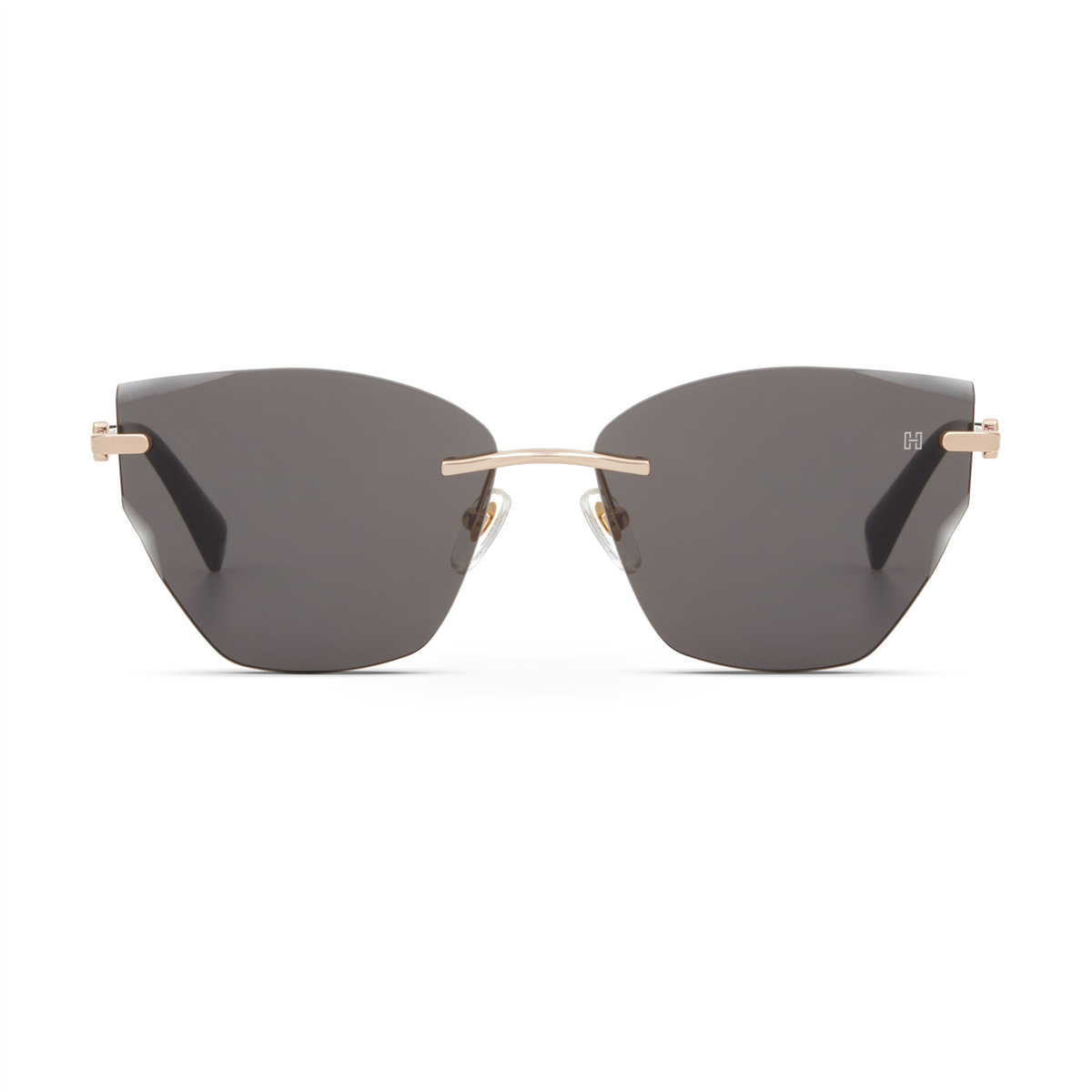 Hermossa HM 1704 C1 Gold Geometrik Kadın Güneş Gözlüğü | Brandeyes