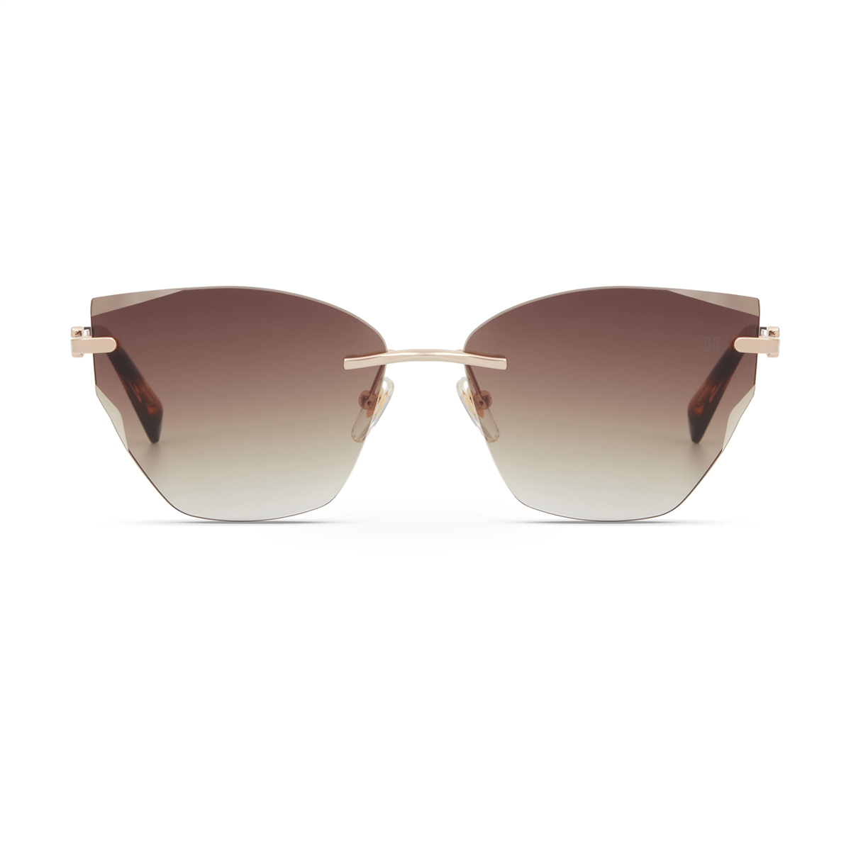 Hermossa HM 1704 C2 Gold Geometrik Kadın Güneş Gözlüğü | Brandeyes