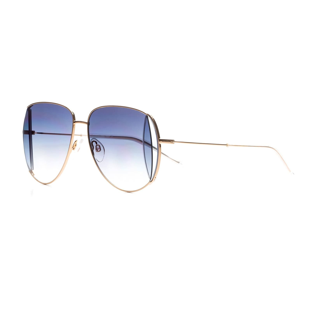 Hickmann HI 3143 04C Geometrik Gold Kadın Güneş Gözlüğü
