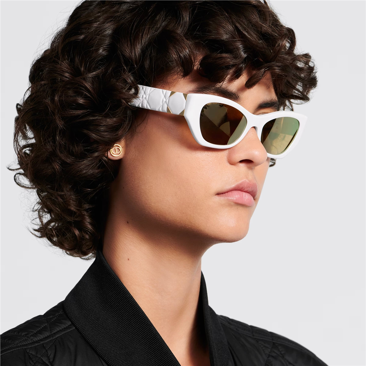 LADY 95.22 B1I 95F7 Cat Eye Fildişi Kadın Güneş Gözlüğü | Brandeyes