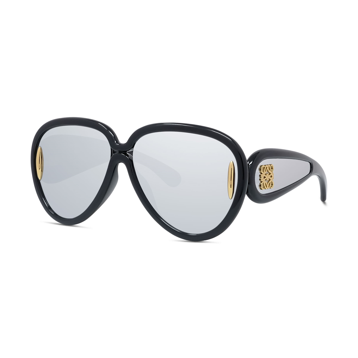 Loewe Anagram Pilot Siyah Unisex Güneş Gözlüğü | Brandeyes