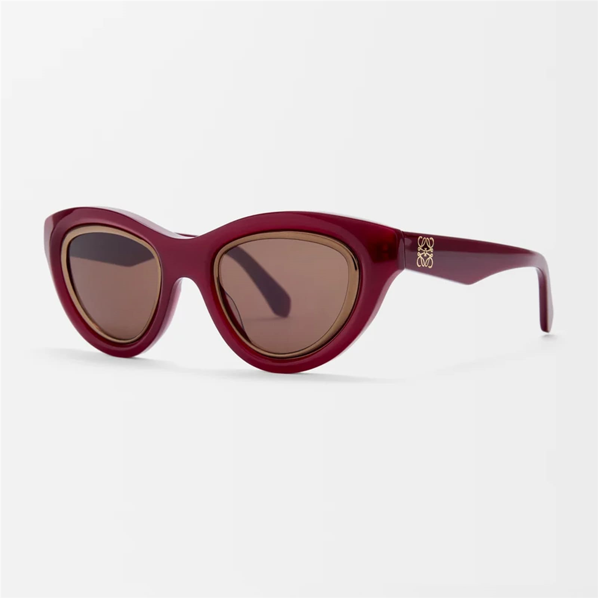 Loewe Mini Anagram Cateye LW 40182U 66E Kadın Güneş Gözlüğü