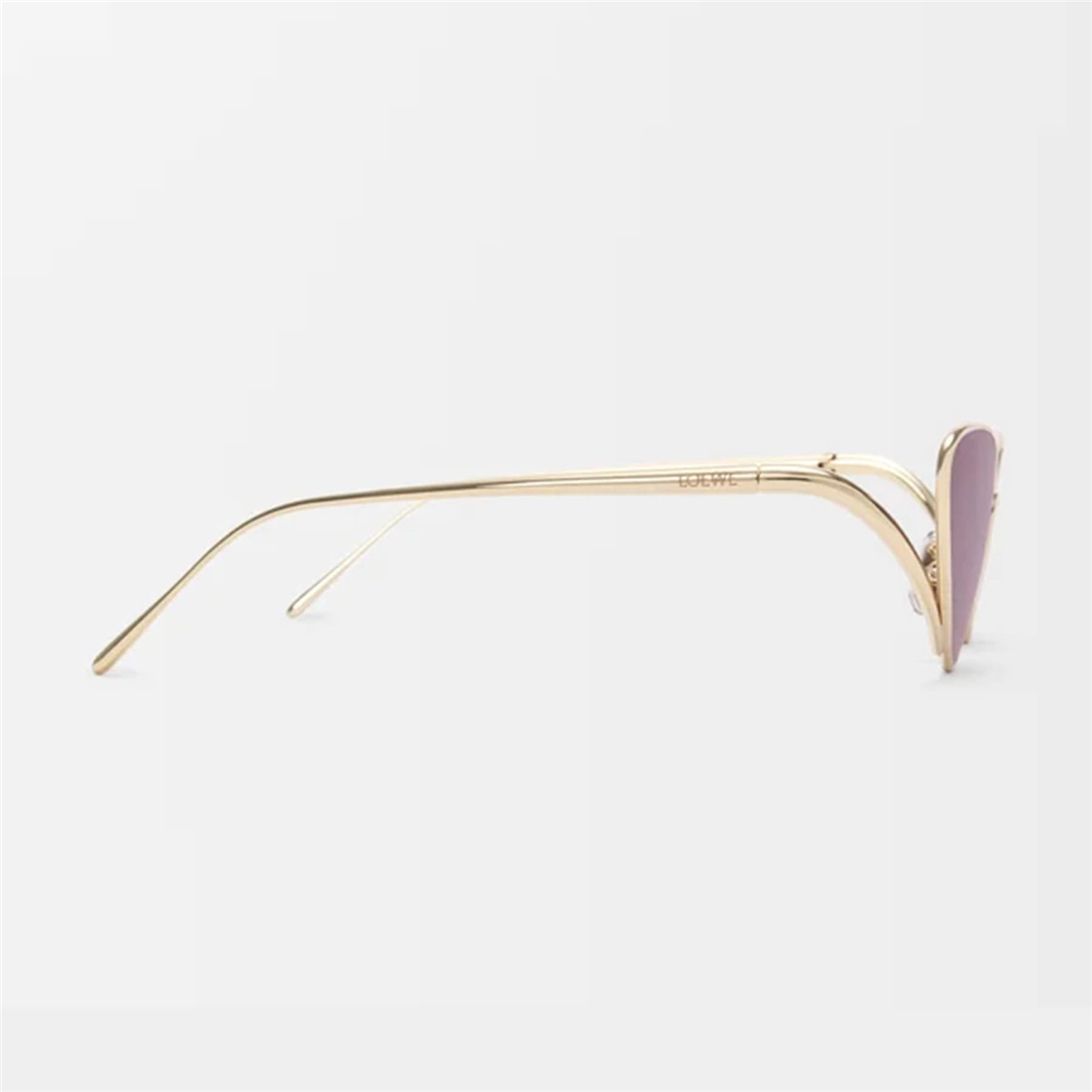 Loewe Signature Cat Eye Gold Kadın Güneş Gözlüğü | Brandeyes