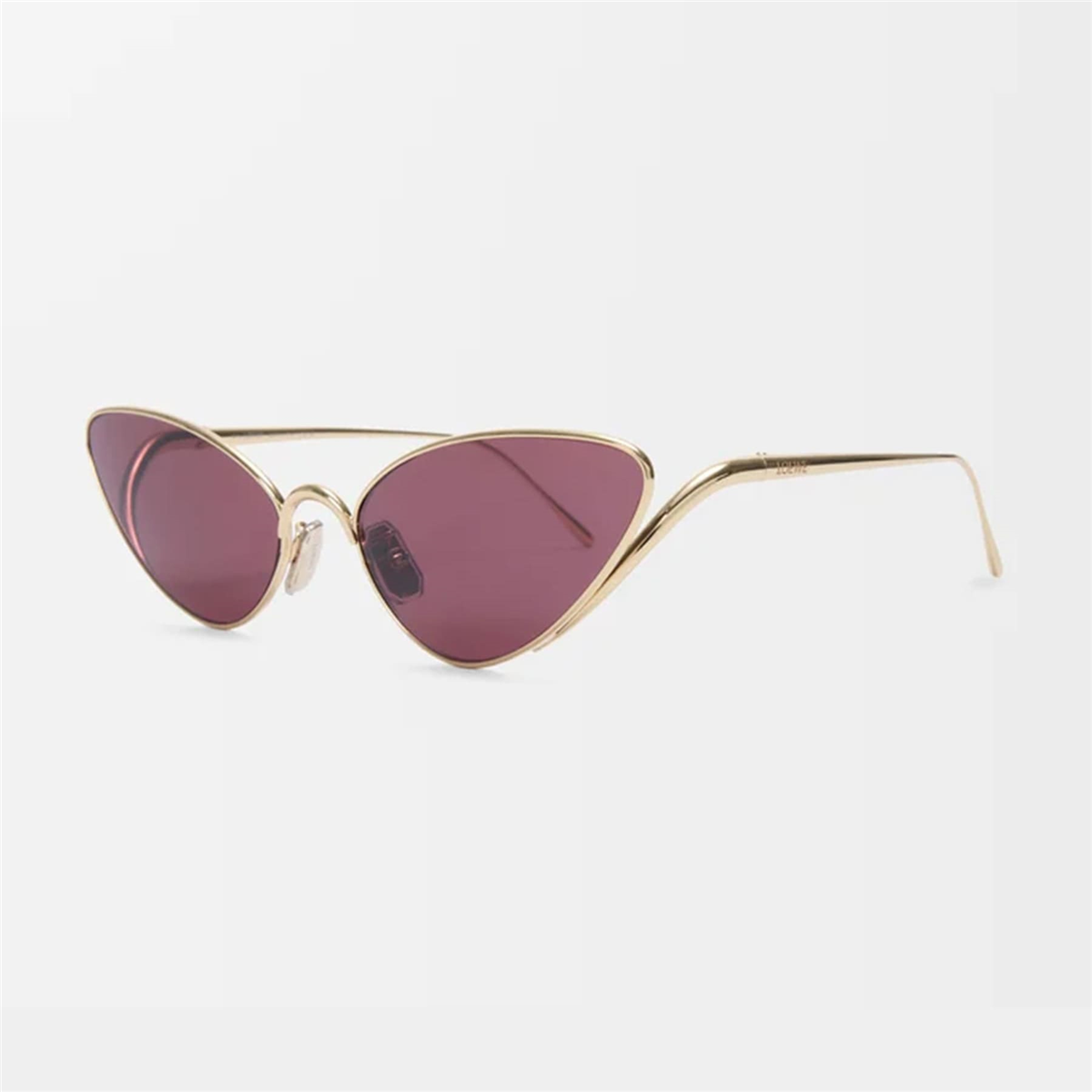 Loewe Signature Cat Eye Gold Kadın Güneş Gözlüğü | Brandeyes