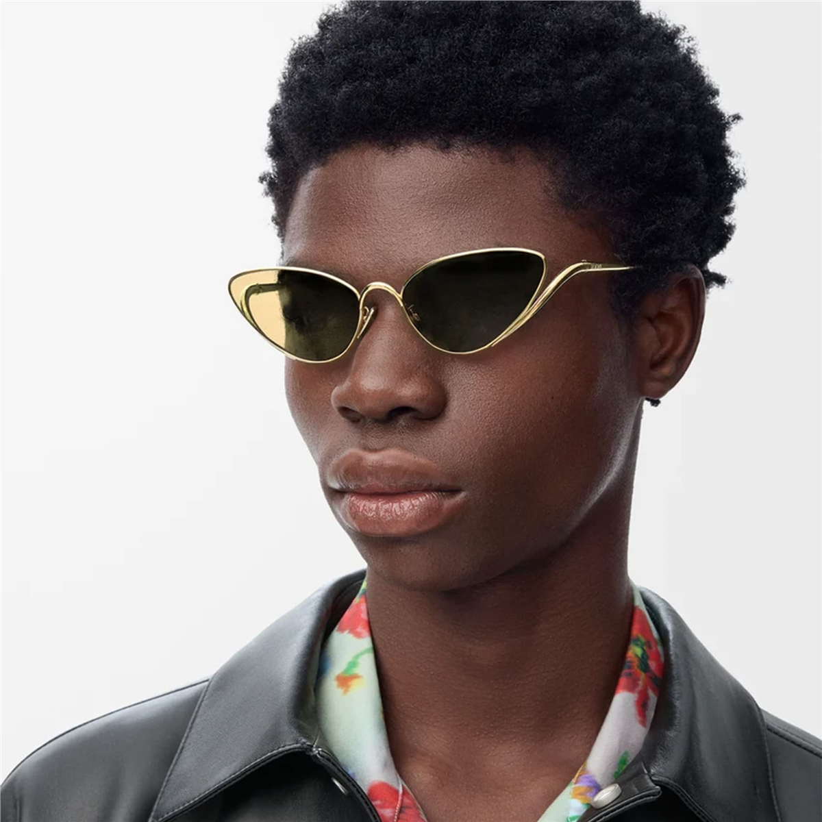 Loewe Signature Cat Eye Gold Kadın Güneş Gözlüğü | Brandeyes