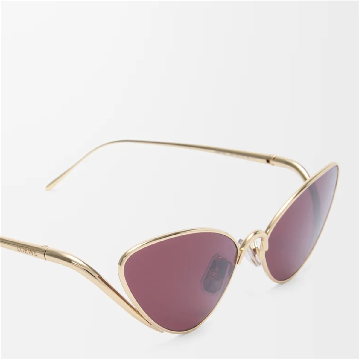 Loewe Signature Cat Eye Gold Kadın Güneş Gözlüğü | Brandeyes