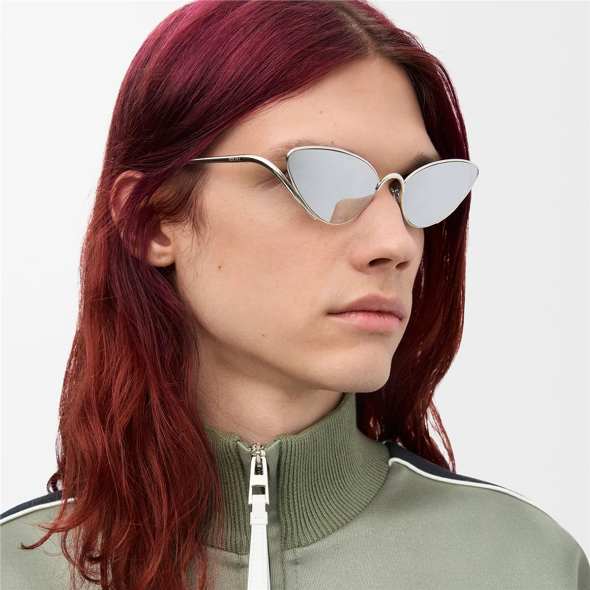 Loewe Signature Cat Eye Silver Kadın Güneş Gözlüğü | Brandeyes