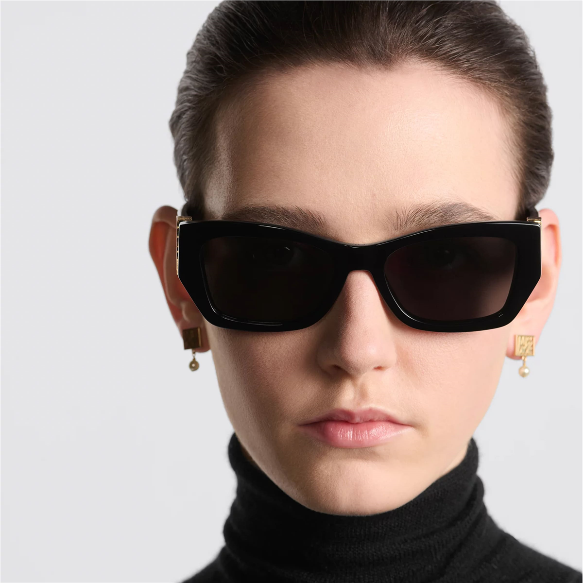 MISSDIOR S1I 10A0 Geometrik Siyah Kadın Güneş Gözlüğü | Brandeyes