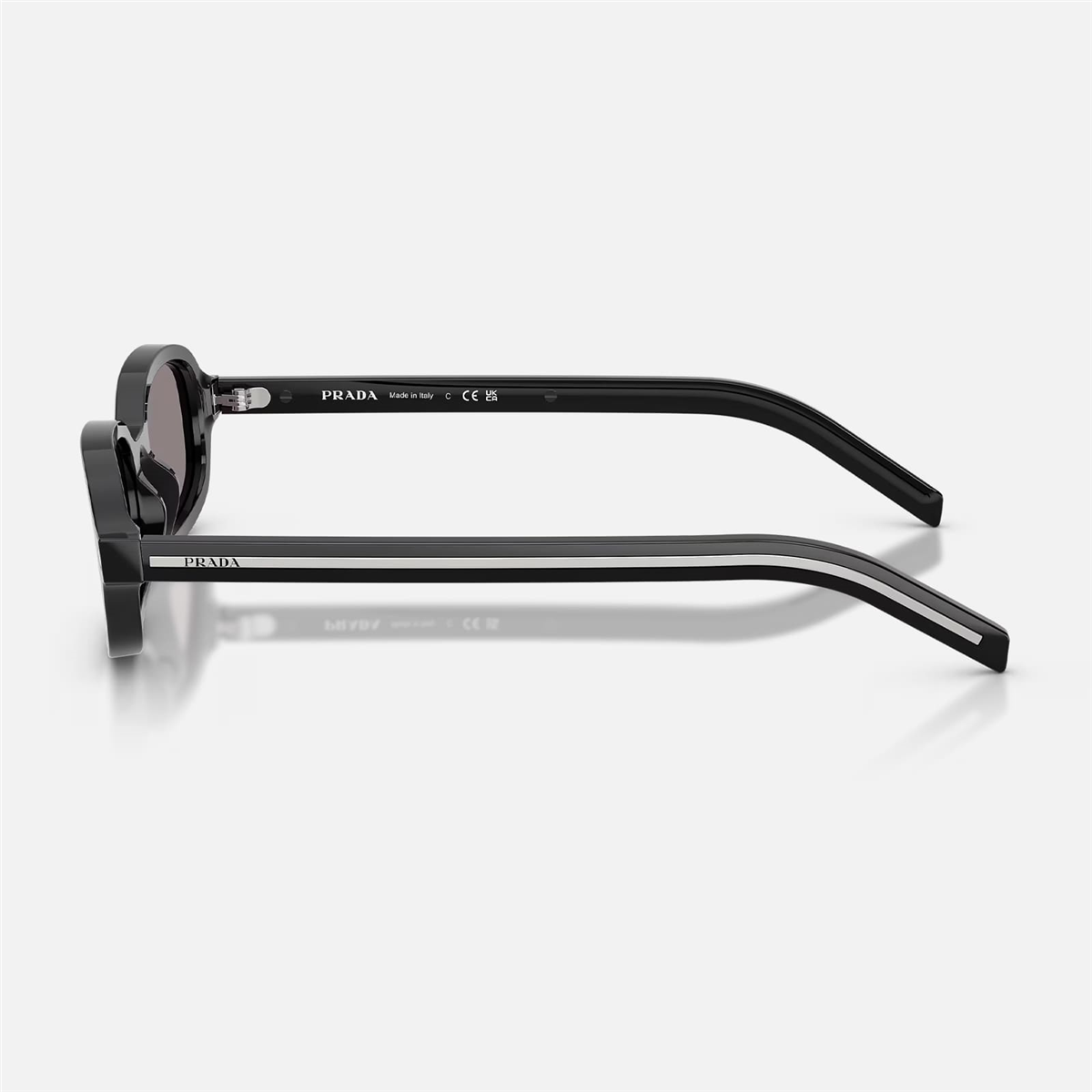 Prada PR D06S 16K03D 50 Siyah Unisex Güneş Gözlüğü | Brandeyes