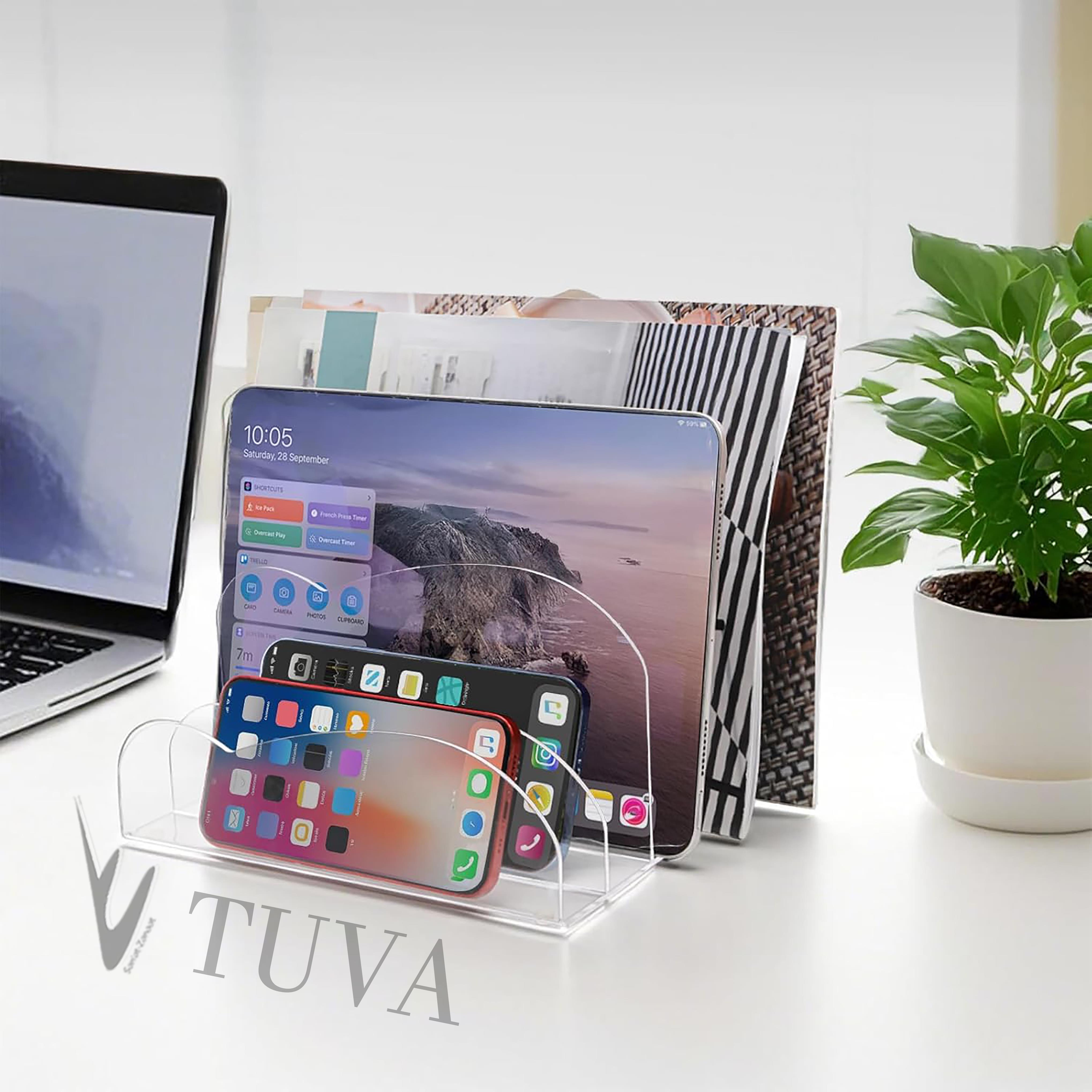 5 Bölmeli Dalga Form Premium Organizer | Masa Üstü & Dolap İçi Modern Düzenleyici | TUVA Elit Dekorasyon
