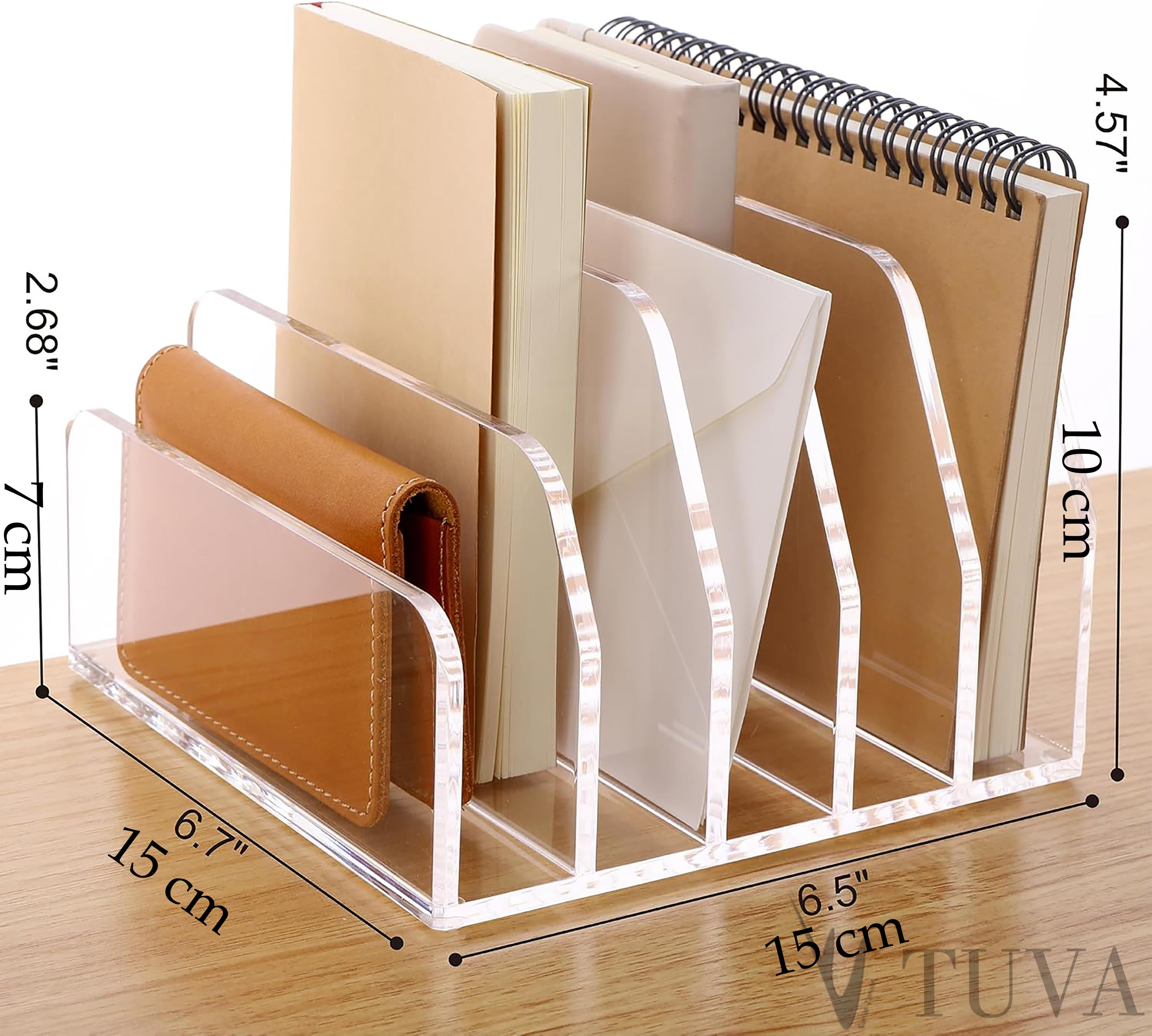 5 Bölmeli Modern Yeni Nesil Organizer | Masa Üstü & Dolap İçi Elit Avangard Düzenleyici | TUVA Elit Dekorasyon