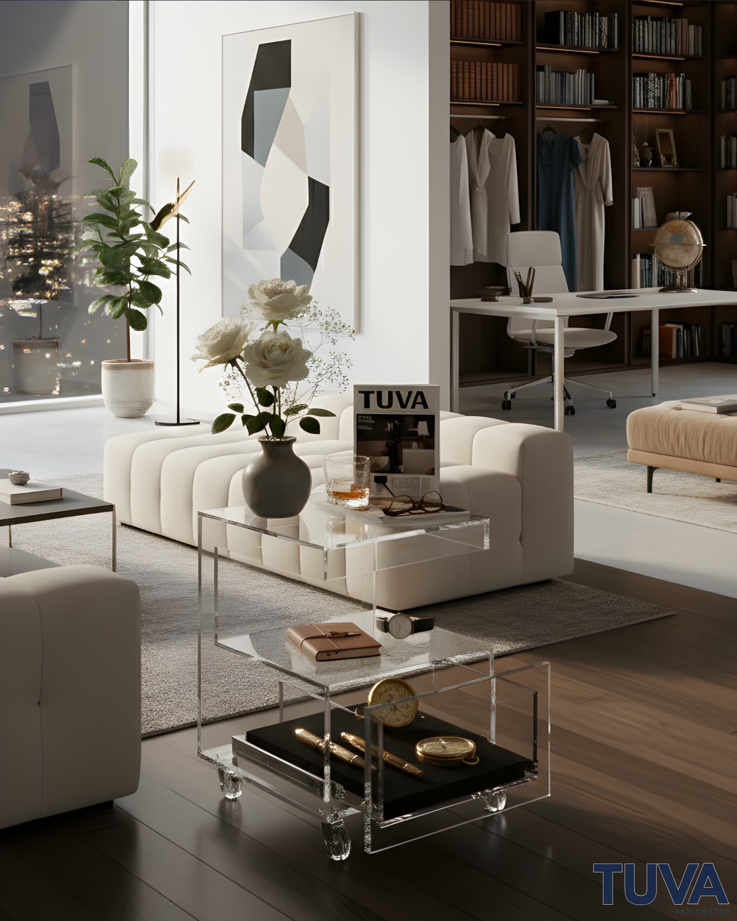 BREATHE | Çok Amaçlı Çekmeceli Modern Komodin & Yan Sehpa | TUVA Yeni Nesil Mobiya