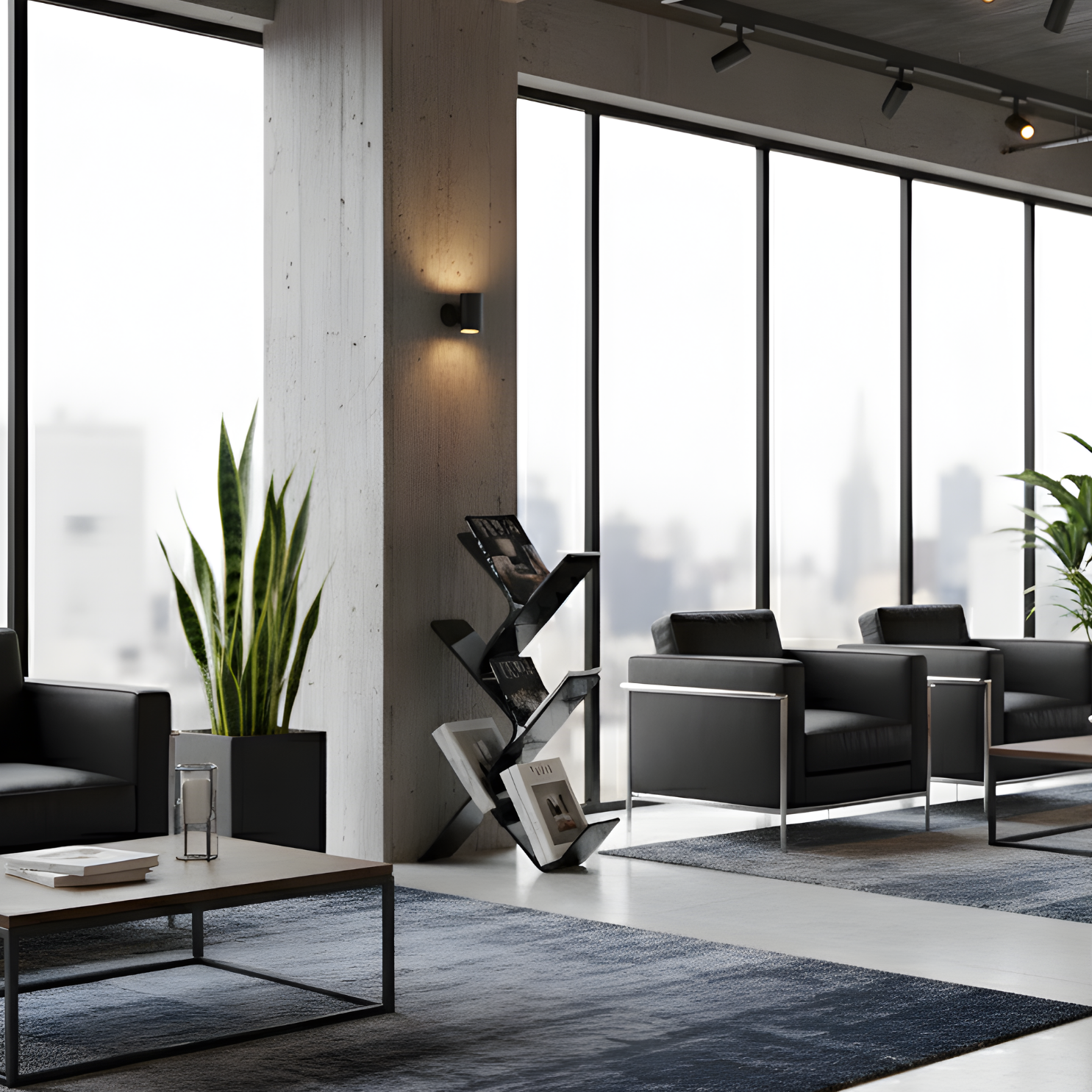 FLORESTA | Beş Bükümlü Raflı Modern Avangard Stil Yan Sehpa | Tuva Yeni Nesil Mobilya 