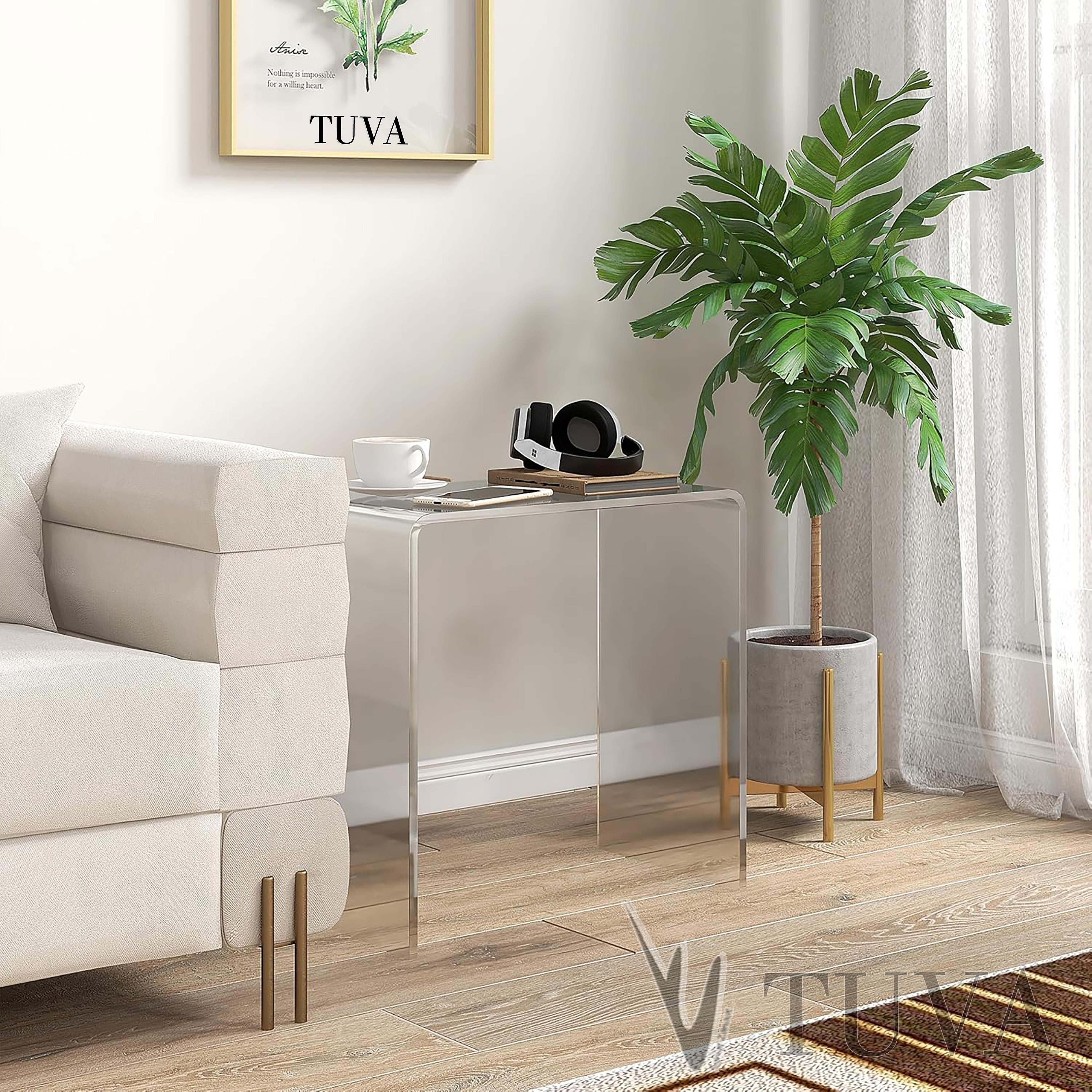 MONARCH Petité | Monoblok Pleksi Orta Sehpa | Modernizmin İkonu & Elit Tasarım | Tuva Premium Mobilya - Monarch Serisi