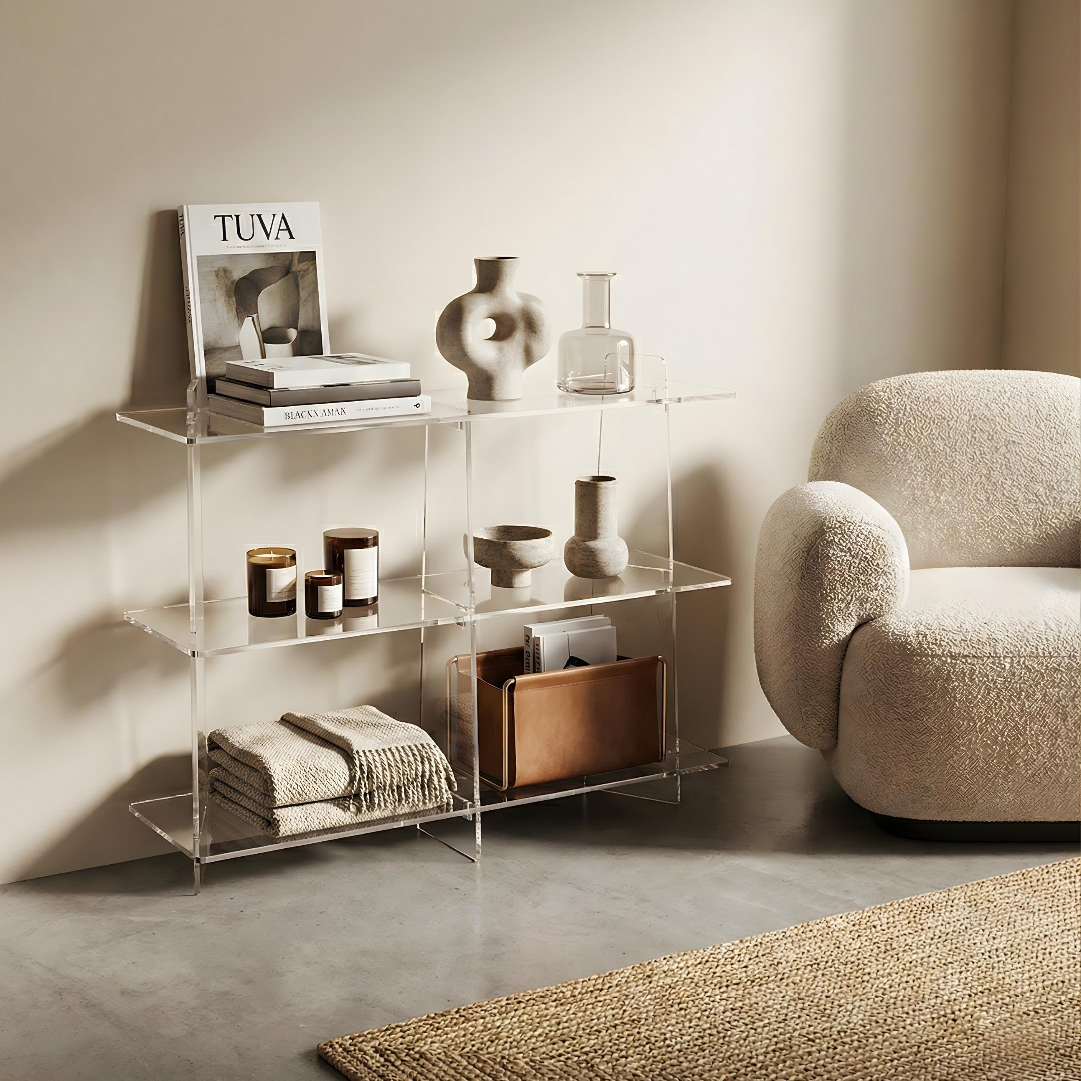 NOVA | Açık Geniş Raflı Modern Şifonyer & Komodin | Premium Tasarım | Modernitenin Yeni Çağı | Tuva Yeni Nesil Mobilya