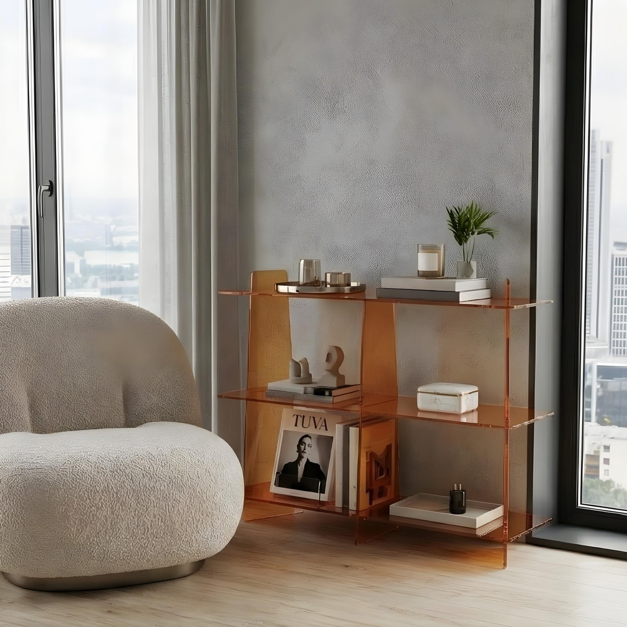 NOVA | Açık Geniş Raflı Modern Şifonyer & Komodin | Premium Tasarım | Modernitenin Yeni Çağı | Tuva Yeni Nesil Mobilya