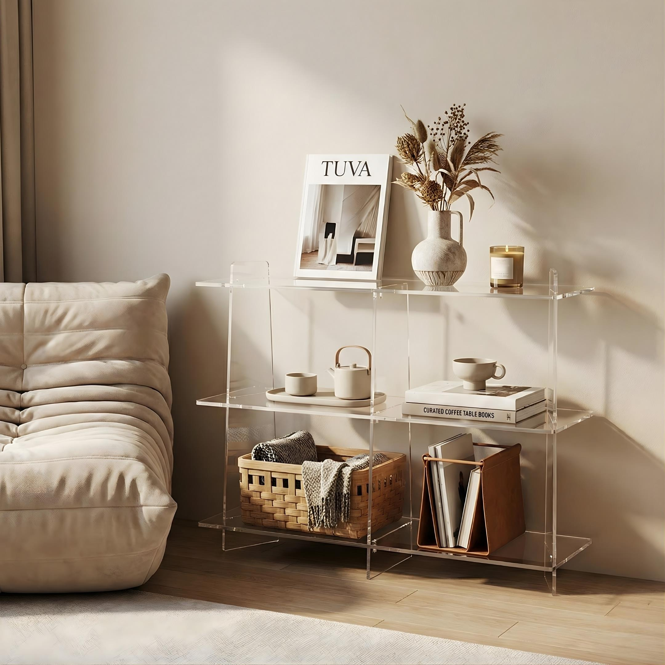 NOVA | Açık Geniş Raflı Modern Şifonyer & Komodin | Premium Tasarım | Modernitenin Yeni Çağı | Tuva Yeni Nesil Mobilya