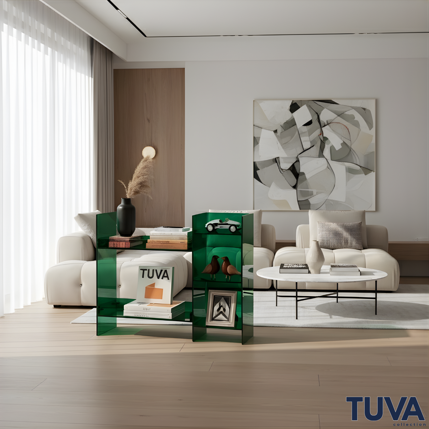 STRATA | Modern 5 Raflı Komodin & Şifonyer | Çok Katlı Elit Raf Sistemi | Tuva Yeni Nesil Mobilya
