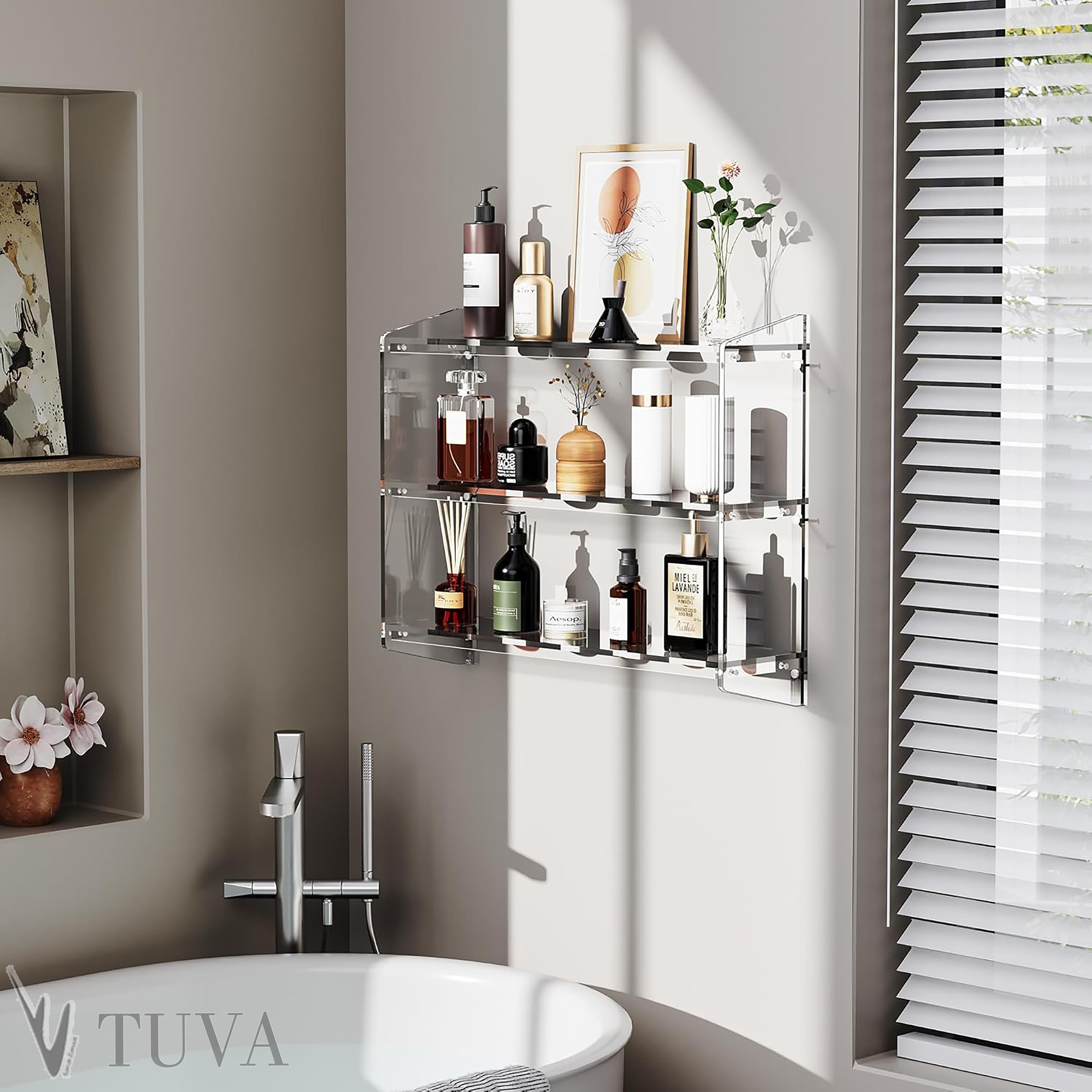 Tuva TRIVERSA | Üç Raflı Multi-Fonksiyonel Duvar Raf & Duvara Monte Sehpa | Tuva Yeni Nesil Dekorasyon