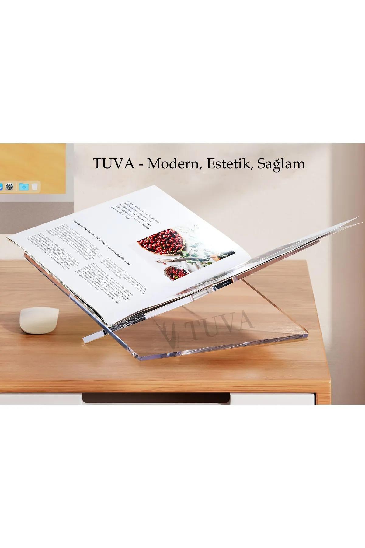 Yeni Nesil Avangard Rahle | Tuva Modern Dekoratif Kitap Tutucu & Elit Dergilik Standı