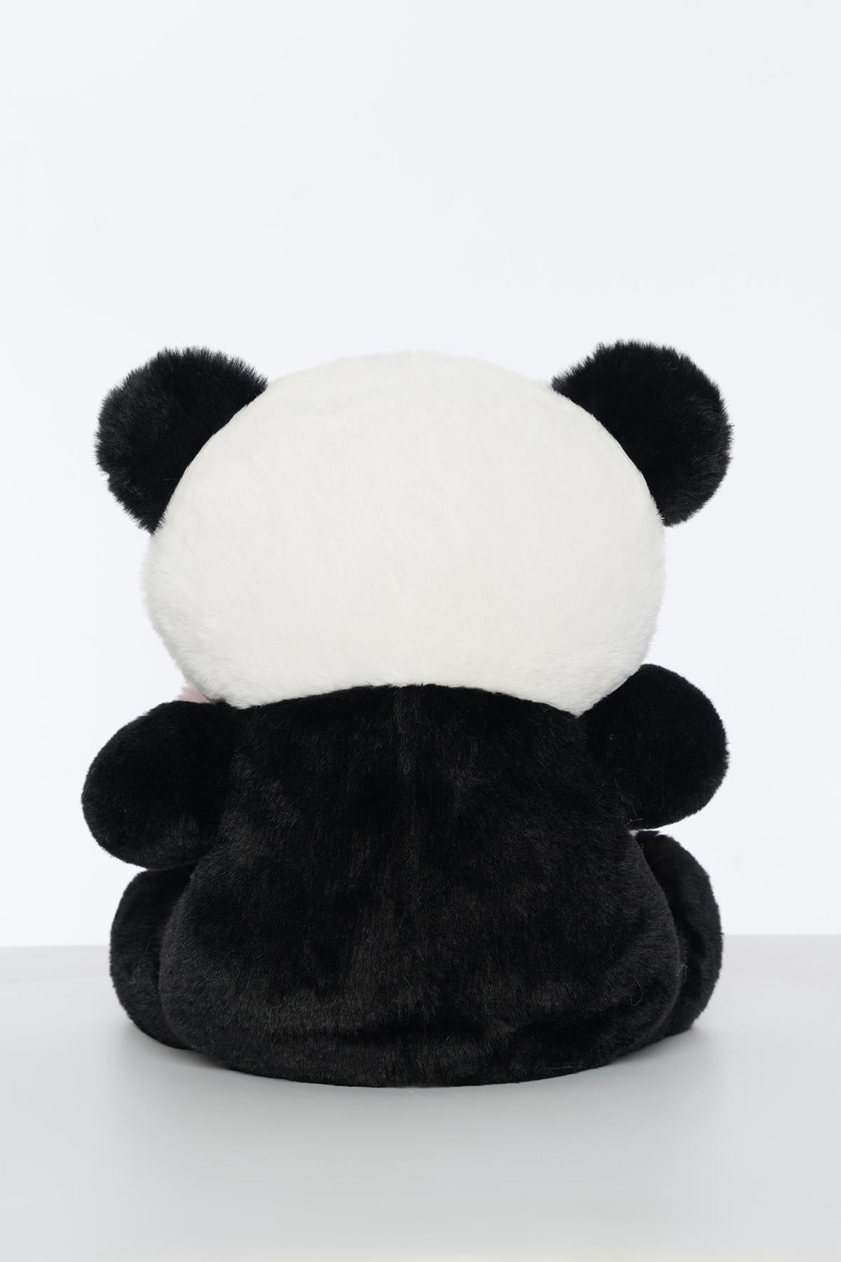 Kalpli Panda Peluş Oyuncak- 60 cm