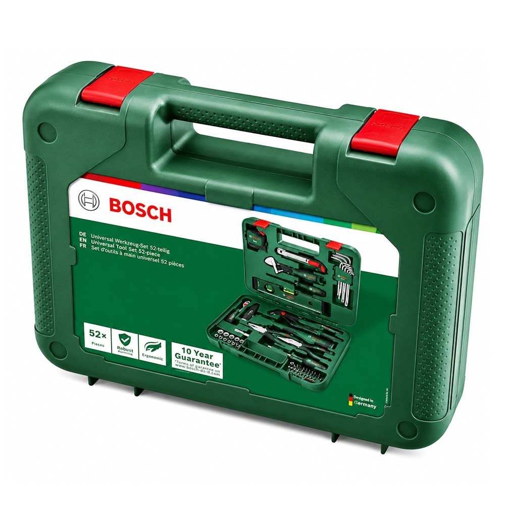BOSCH 1600A02BY7 Dolu Takım Çantası - El Aleti Seti Advanced 52 Parça