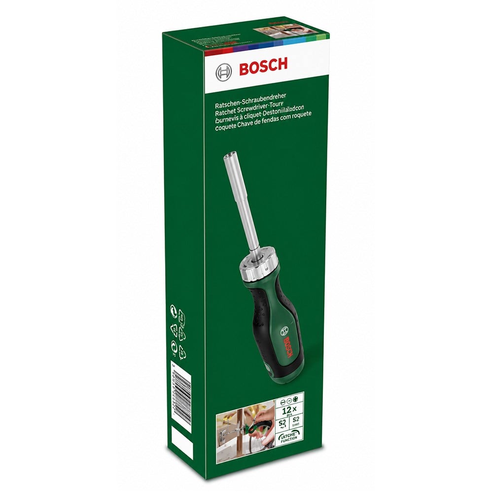 BOSCH Cırcırlı Tornavida 12 Uçlu