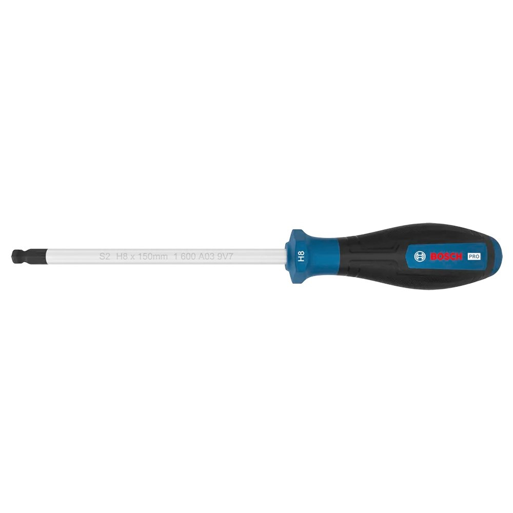 BOSCH H8 Allen Uçlu Tornavida 150 mm