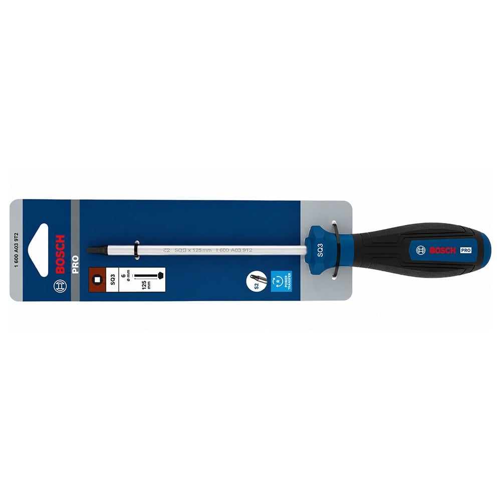 BOSCH Kare Uçlu Tornavida SQ3 x 125 mm